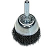 Щетка чашка гофрированная Lessmann Д50x0,30мм., хвост-к 6мм 435162