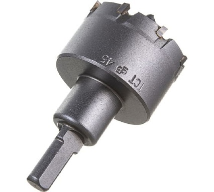 Коронка по металлу твердосплавная Стандарт 45 мм, HM/TCT Diamond Industrial DIDHM45