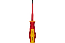 Диэлектрическая отвертка КОБАЛЬТ Ultra Grip FL/PZ-2x100 мм, CR-V, двухкомпонентная рукоятка 799-734