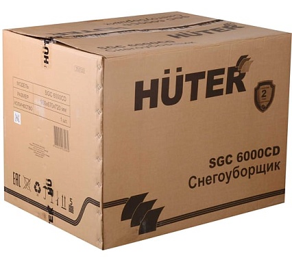 Снегоуборщик на гусеницах Huter SGC 6000CD 70/7/23