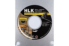 Диск для резки древесины, пластмассы MASTER HLK 125x22.23 мм, 9 сегментов SAMEDIA 320023
