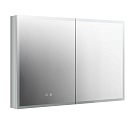 Зеркальный шкаф Aquatek 100x70 см с подсветкой, антипар, хром AQ7103B-MLC