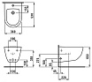 Подвесное биде Laufen Pro 8.3095.2.000.302.1