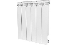 Алюминиевый радиатор STOUT ALPHA 500 8 секций SRA-2310-050008 RG00908P314ADC