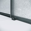 Душевая дверь Niagara Nova 130x195 шиншилла, графит NG-34-L13CHGR