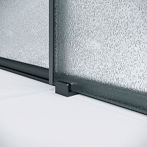 Душевая дверь Niagara Nova 130x195 шиншилла, графит NG-34-L13CHGR