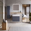 Мебель для ванной Aqwella 5 stars Cube 70 см серый