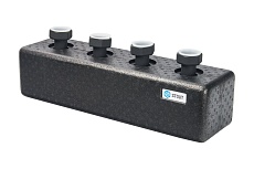 Стальной распределительный коллектор, 2 отопительных контура, в теплоизоляции DN 25 STOUT SDG-0016-004002