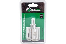 Коронка алмазная с направляющим сверлом по стеклу и керамической плитке 40 мм Резолюкс 64040