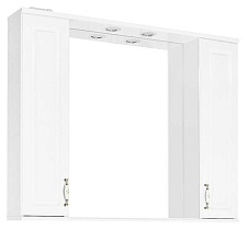 Зеркальный шкаф Style Line Олеандр-2 90 см белый