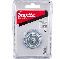 Щетка нейлоновая чашечная (50 мм; Р240; хвостовик 6 мм) Makita D-45537