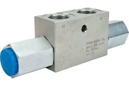 Гидрозамок TITAN LOCK двусторонний, 3/4", BP/BP, сталь, TLDHL3/4FF
