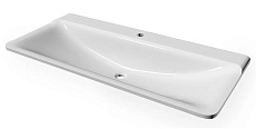 Тумба с раковиной AQUAme S4 100 см серый