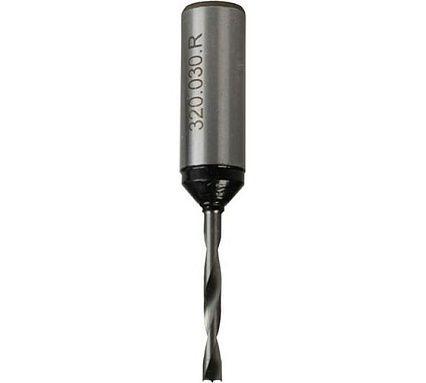 Сверло присадочное глухое 3x57x10 мм, для ЛДСП, монолитное, правое WOODWORK 320.030.R