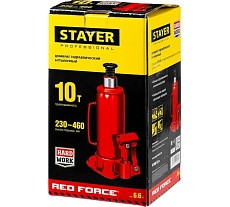 Гидравлический бутылочный кейс Stayer RED FORCE 10 т, 230-460 мм 43160-10 43160-10_z01