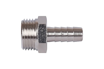 Штуцер НР никелированный 1/2"x10 мм STOUT RG008T5Q73SB92