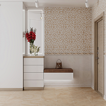 Бордюр Карандаш Kerama Marazzi Стеллине беж светлый 2х20 см, PFE020