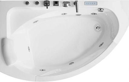 Акриловая ванна Black&White Galaxy GB5008L 160x100 с гидромассажем
