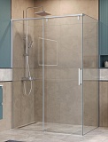 Душевой уголок BelBagno SOFT_CLOSE-1-AH-1-130/80-C-Cr 130x80 прозрачный, хром