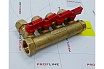 Коллектор для м/п труб 3/4x3/4x16x4 вых с кранами PROFLINE УТ-00036226