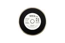 Диск алмазный отрезной (180х22.2 мм; мокрая резка) Yato YT-6014