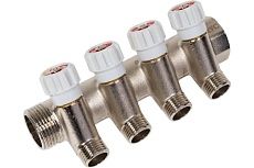 Коллектор Rvc 1 гш-1/2 ш на 4 выхода (под ЕК 16x1/2 ) 18087