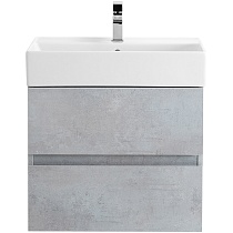 Тумба с раковиной Cezares Molveno 46-60 см Beton