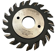 Подрезная пила для форматно-раскроечных станков 80x20x2.8/3.6 мм, Z=10+10 Woodtec ВИ 325884