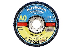 Диск лепестковый (115х22 мм; Р60) Karbosan KAR-981220