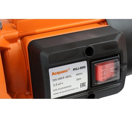 Поверхностный центробежный насос Acquaer RGJ-800I 7.5.122