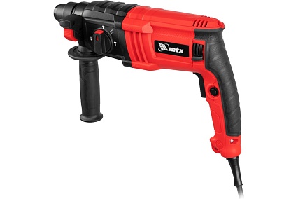 Электрический перфоратор MTX mrh-600-22, sds-plus, 600 Вт, 2.2 Дж, 3 плюс 1 реж. 26682