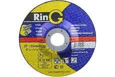 Круг зачистной 125x6х22.23 мм, А 40 RinG 226308