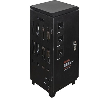 Трехфазный стабилизатор напряжения Ресанта ACH-9000/3-ЭМ 63/4/4