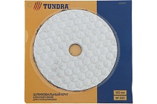 Круг алмазный гибкий шлифовальный Черепашка для сухой шлифовки (100 мм; №200) Тундра 3594933