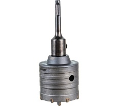 Коронка твердосплавная по бетону 68 мм в сборе с хвостовиком SDS+ 110 мм Резолюкс 62068