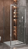Душевой уголок Cezares MOLVENO-AHF-31-100/90-C-CR-IV 100x90 прозрачный, хром