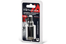 Коронка алмазная 22x70 мм, #46, со сверлом, по керамограниту, плитке, в блистере METALLICA Ultra 901779