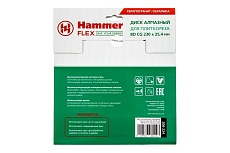 Диск алмазный сплошной по керамограниту Flex 206-224 ВD CG (230x2.2x25.4 мм) Hammer 310206