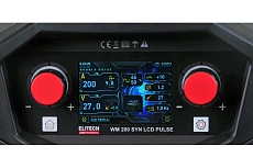Инверторный сварочный аппарат Elitech HD WM 200 SYN LCD Pulse 204473