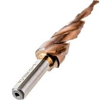 Сверло ступенчатое HSS CO (9 ступеней; 4-12 мм) Messer 23-09-412