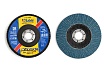 Круг лепестковый торцевой конический Т29 Р40, 125х22 мм, Zirconia KATANA KUBIS 07-00-3904