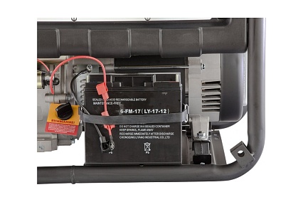 Бензиновый генератор Denzel PS 70 EA, 7,0 кВт, 230В, 25л 946894