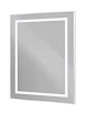 Зеркало BelBagno SPC-KRAFT-700-800-SENS-AL 70x80 см сенсорный выключатель, сатин