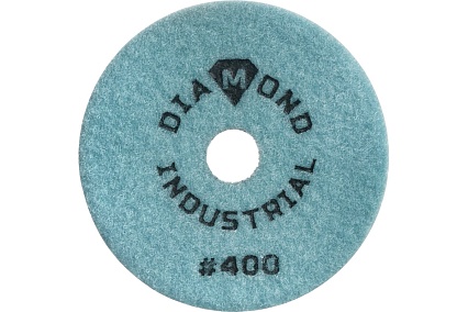 Круг алмазный гибкий шлифовальный Черепашка 100 мм, №400 Diamond Industrial DIDCHSH400