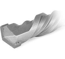 Бур по бетону 16,0х210х150 мм с хвостовиком SDS-Plus Messer DIY 12.016.210