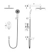 Душевой набор Wonzon&Woghand Frame WW-88939010-MB черный матовый