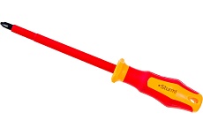 Крестовая отвертка Sturm 1040-17-PH3-150 ДИЭЛЕКТРИЧЕСКАЯ, эрго ручка, PH3х150мм