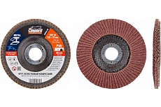 Круг лепестковый конический 125х22 мм, P120 Gepard GP5015-120