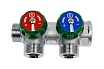 Регулирующий коллектор STOUT 3/4, 2 отвода 3/4ЕК SMB-6850-343402 RG008UJF3O1AHM