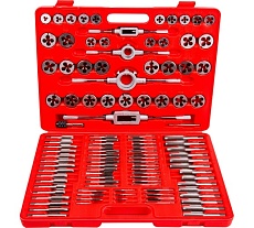 Набор метчиков и плашек метрический MARSHALL 110 предметов MR2556